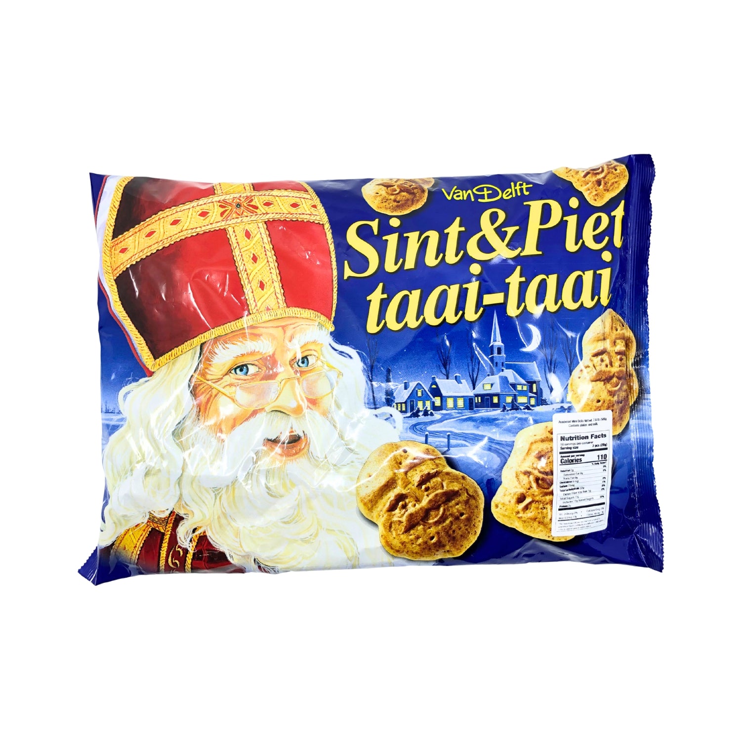 Van Delft Mini Gingerbread Shapes 17.5 Oz Taai Taai