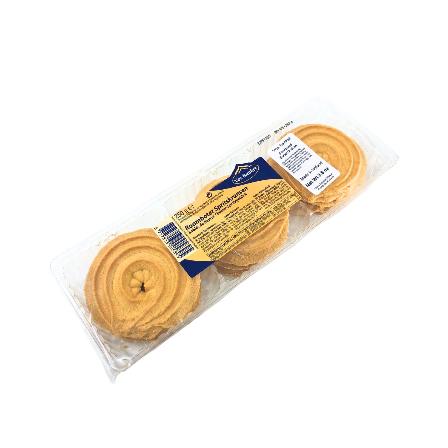 Vos Banket Butter Sprits Rings 8 oz