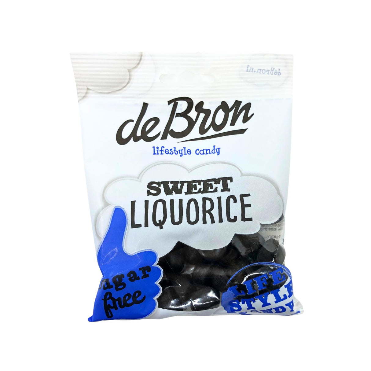 De Bron Licorice Sugar Free Sweet Balls 3.5 oz bag