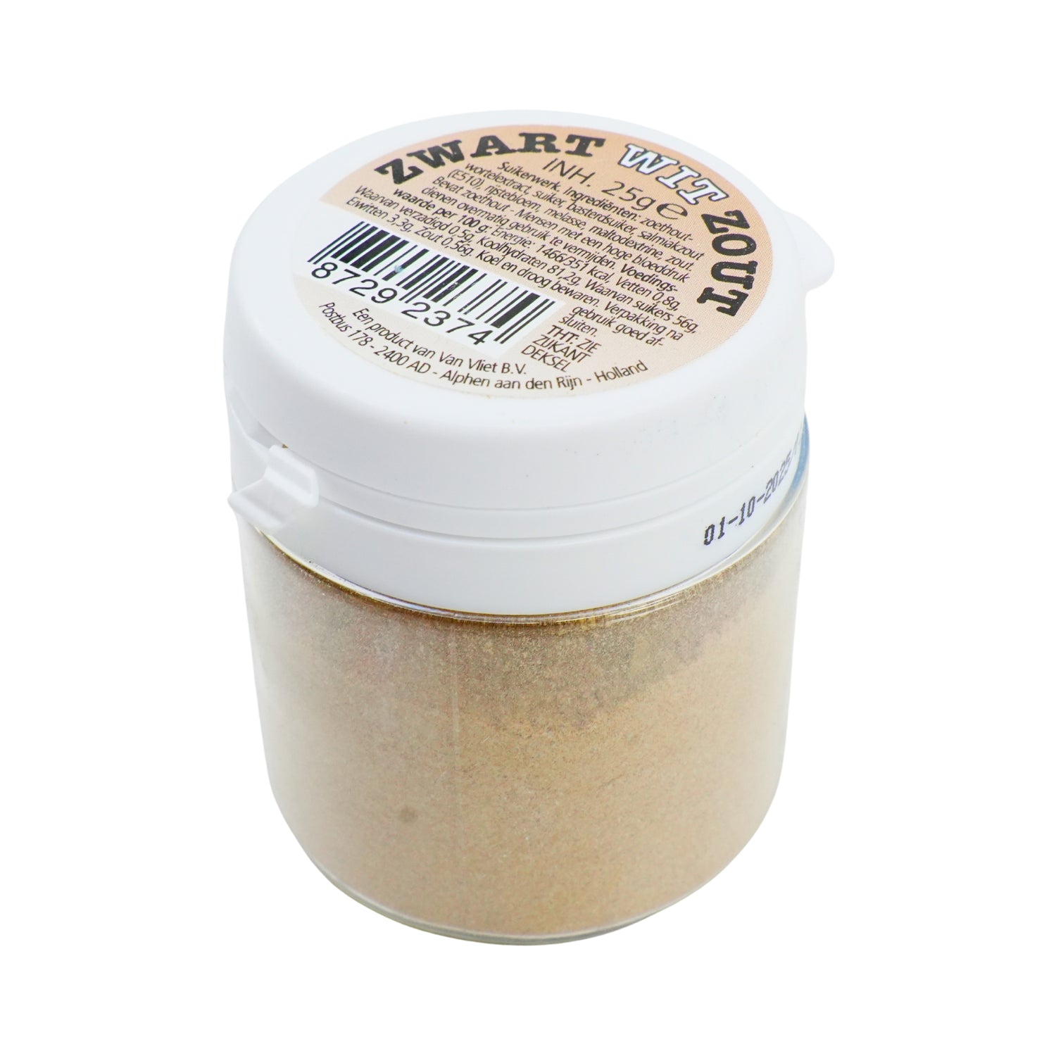 Kindly's Salty Black & White Powder 1 Oz Jar