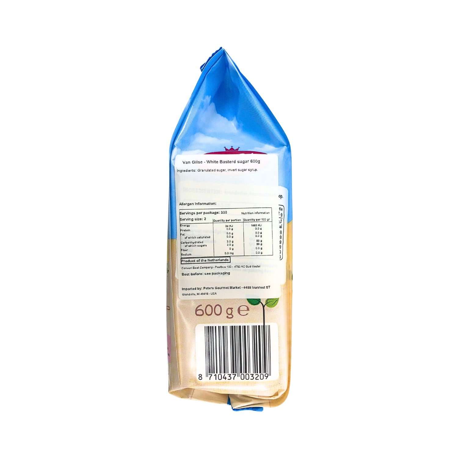 Van Gilse White Bastard Sugar 21.1 oz