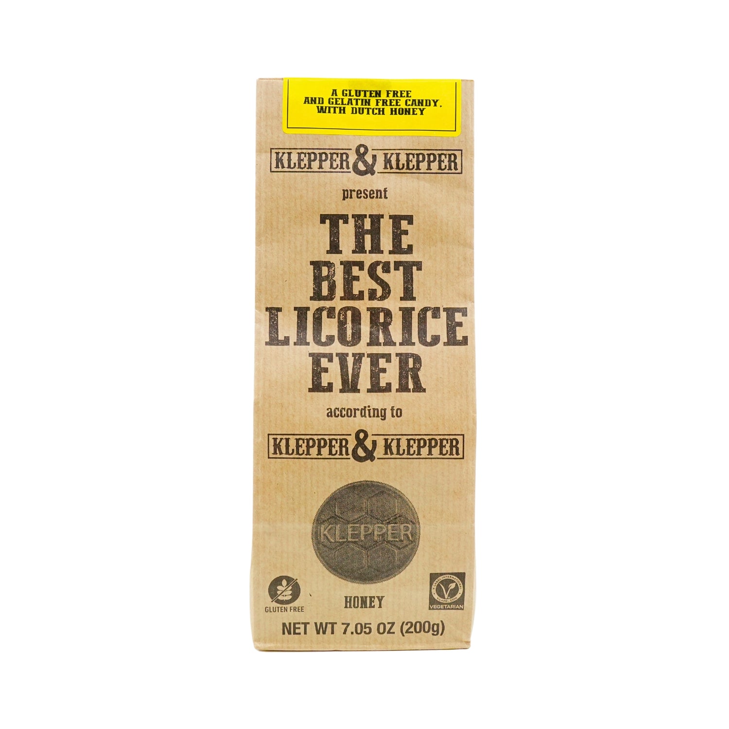 Klepper & Klepper Honey Licorice 7 oz bag
