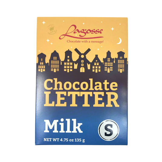Lagosse Large Milk S Chocolate Letter 4.7oz