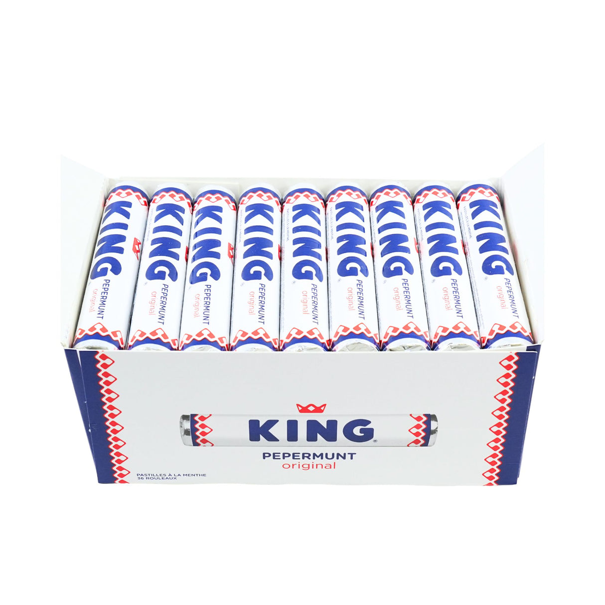 King Peppermint Rolls Box 36 ct
