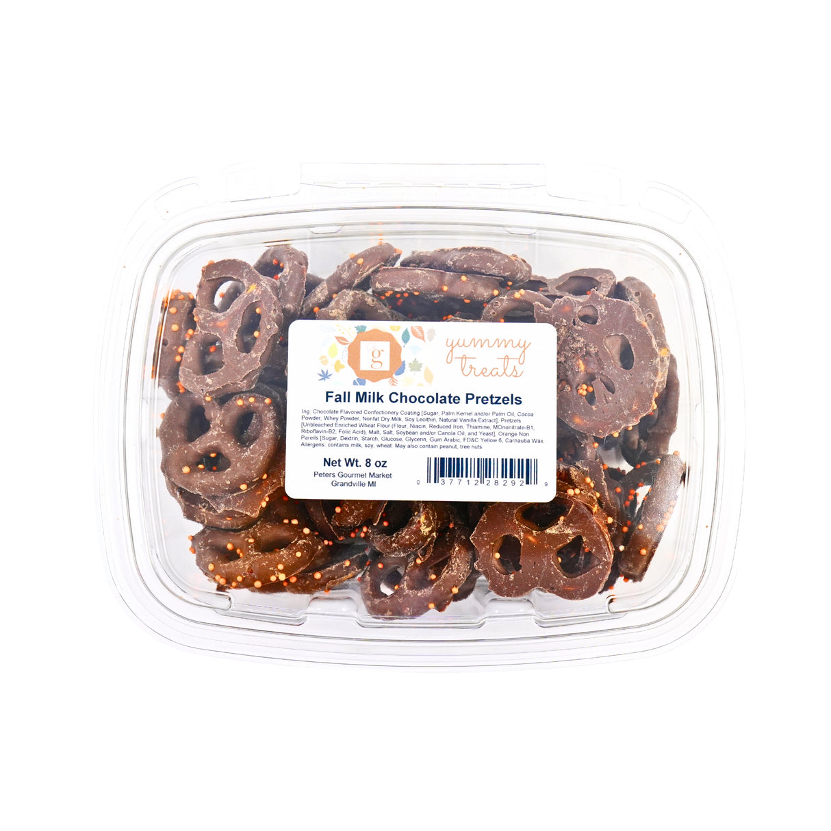 Peters Gourmet Market Fall Milk Chocolate Pretzel  8 oz tub