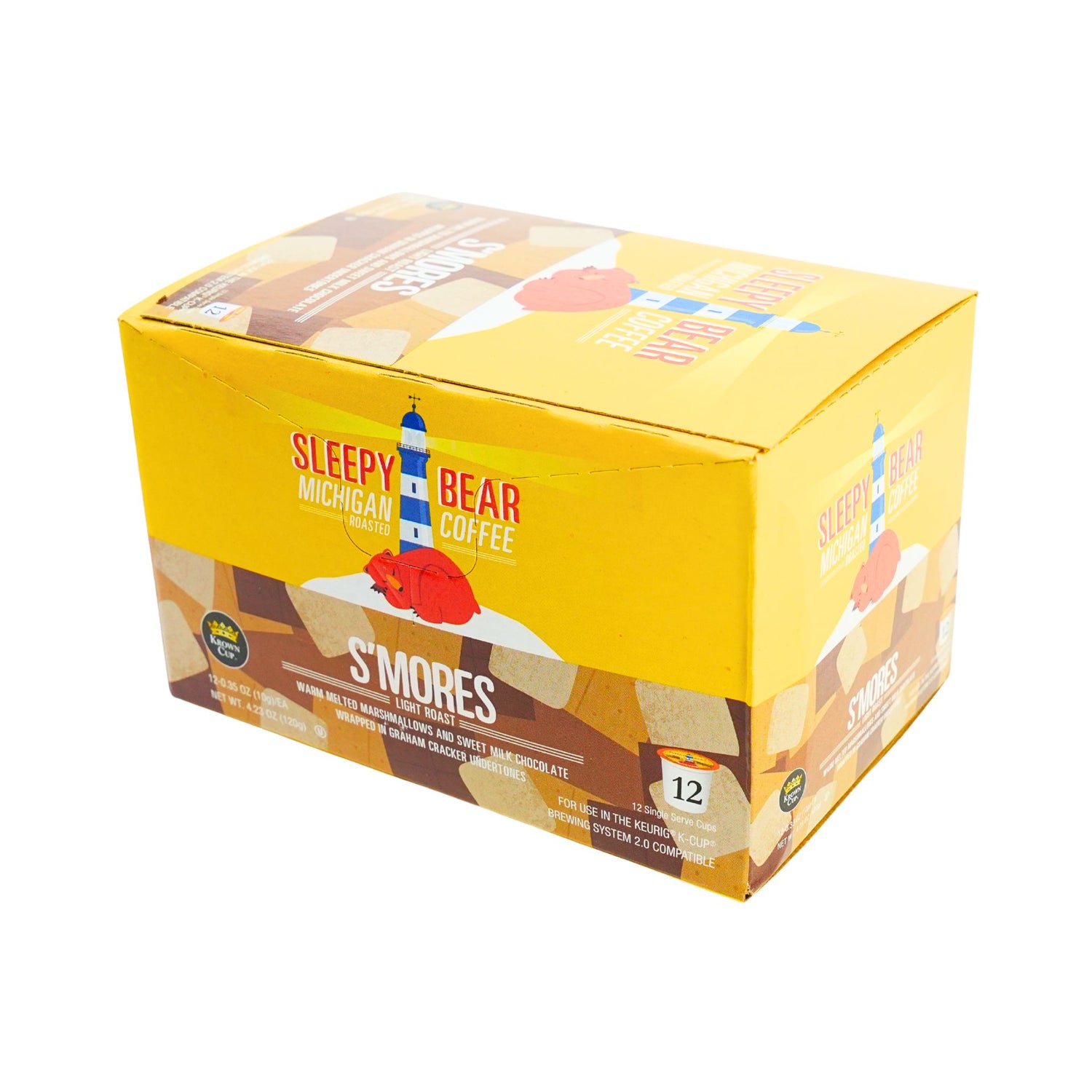Sleepy Bear S'Mores Light Roast 12 ct K cups