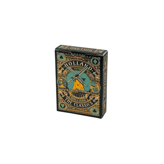 Holland Green/Gold Playing Cards