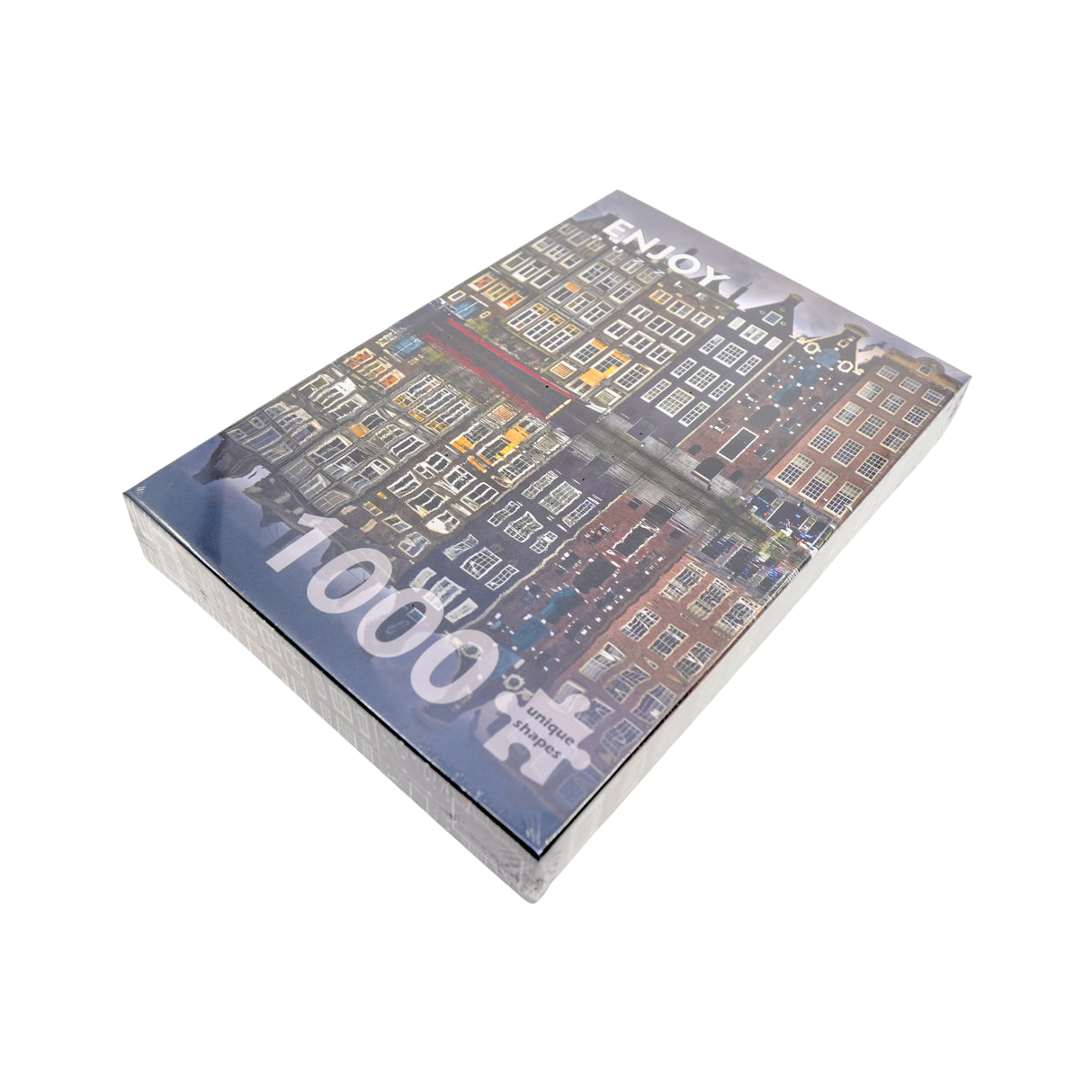 Amsterdam Canal Houses Reflection Enjoy Puzzle 1000pc