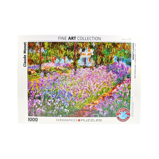Claude Monet's Garden Puzzle 1000pc