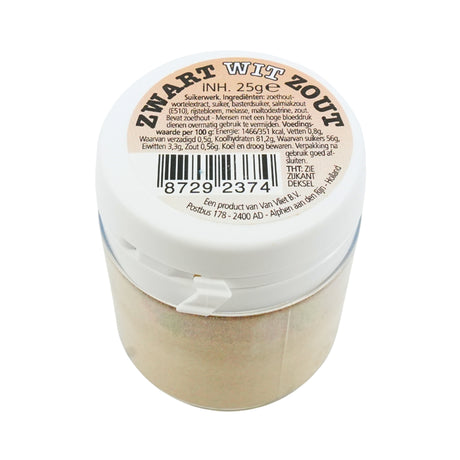 Kindly's Salty Black & White Powder 1 Oz Jar