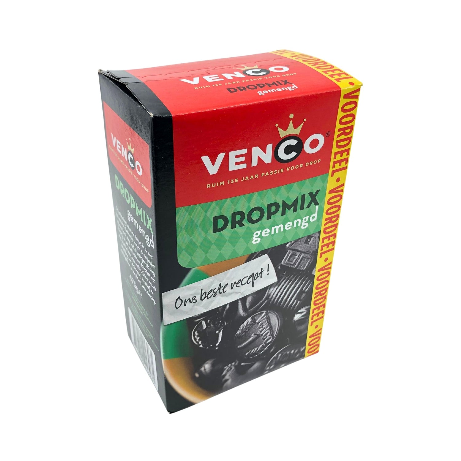 Venco Box Mixed Licorice  Green 17.6 oz  500g