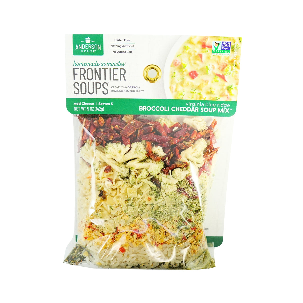 Frontier Soups Virginia Blue Ridge Broccoli Cheddar Soup Mix