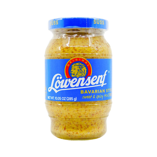Lowensenf Bavarian Sweet and Spicy Mustard 10 oz