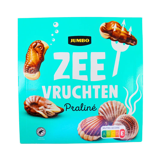 Jumbo Chocolate Seashells 8.8 oz (250 gr) box