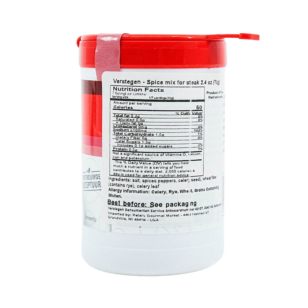 Verstegen Biefstuk Spices  (Steak) 2.4 Ounce