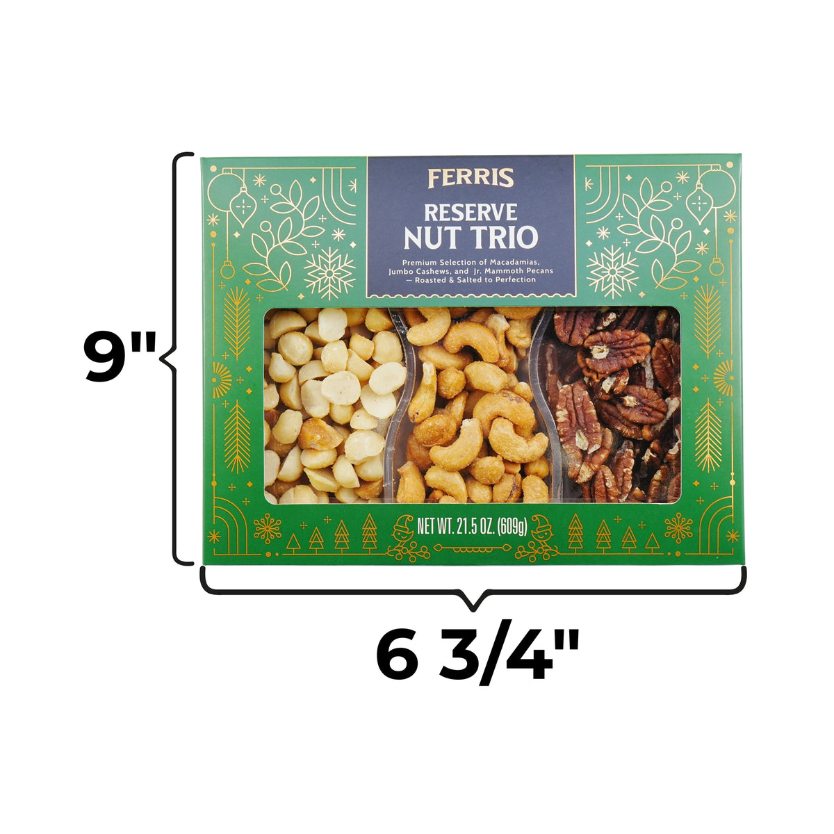 Ferris Reserve Nut Trio Box