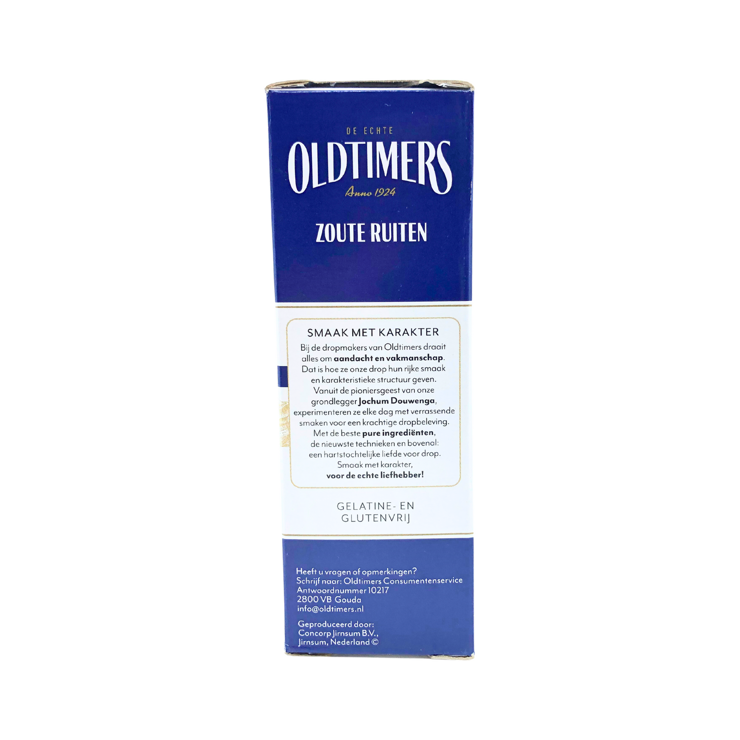Old Timers  Mild Salt BLUE BOX Diamond Licorice 7.9 oz
