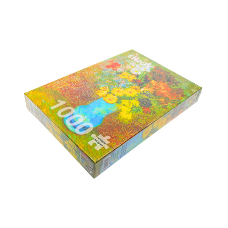 Van Gogh  Vase with Daisies & Anemones Puzzle 1000 Pcs