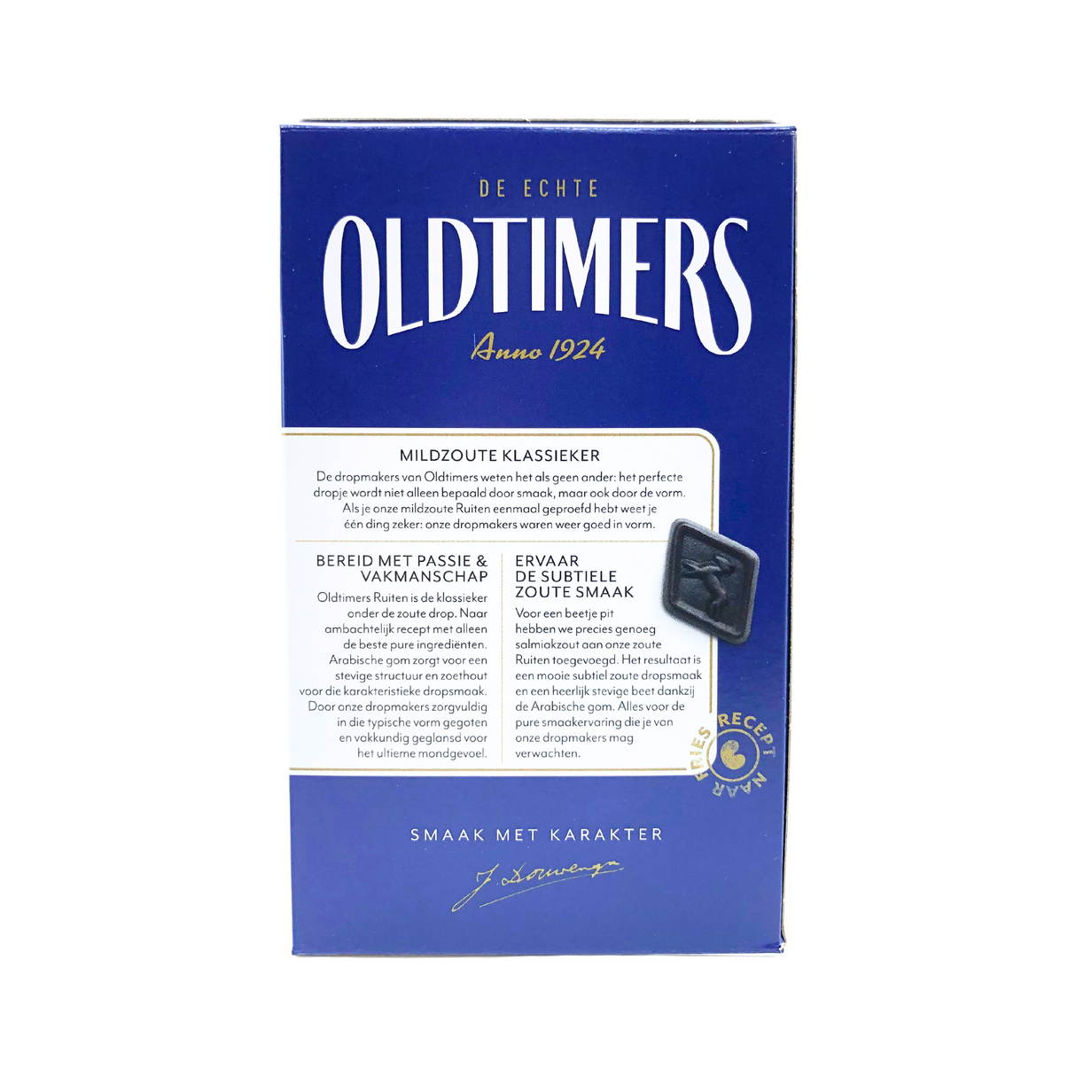Old Timers  Mild Salt BLUE BOX Diamond Licorice 7.9 oz