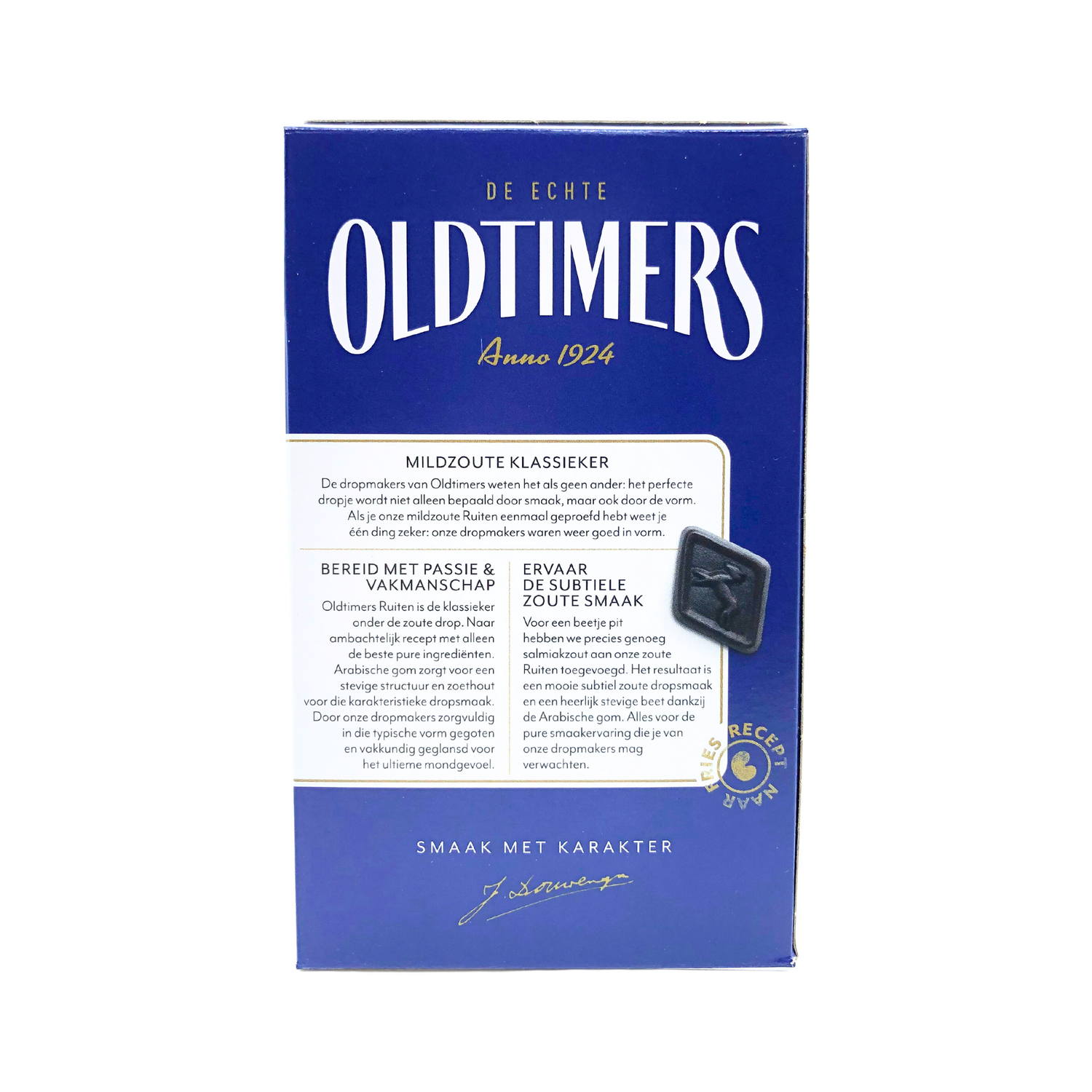 Old Timers  Mild Salt BLUE BOX Diamond Licorice 7.9 oz
