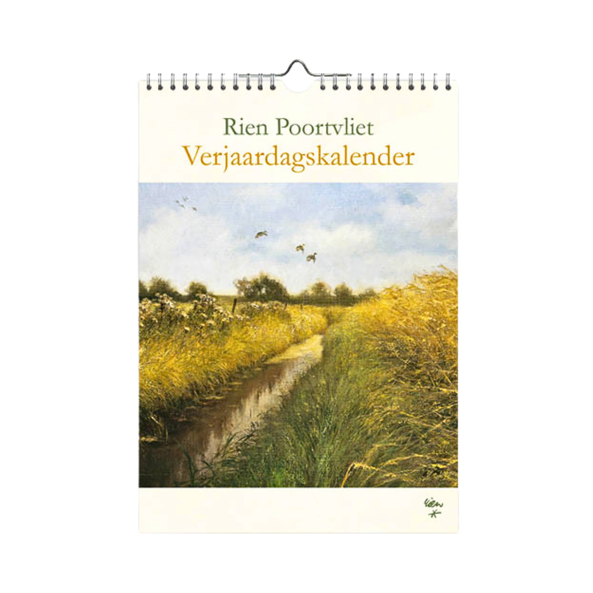 Rien Poortvliet Nature Paintings Birthday Calendar