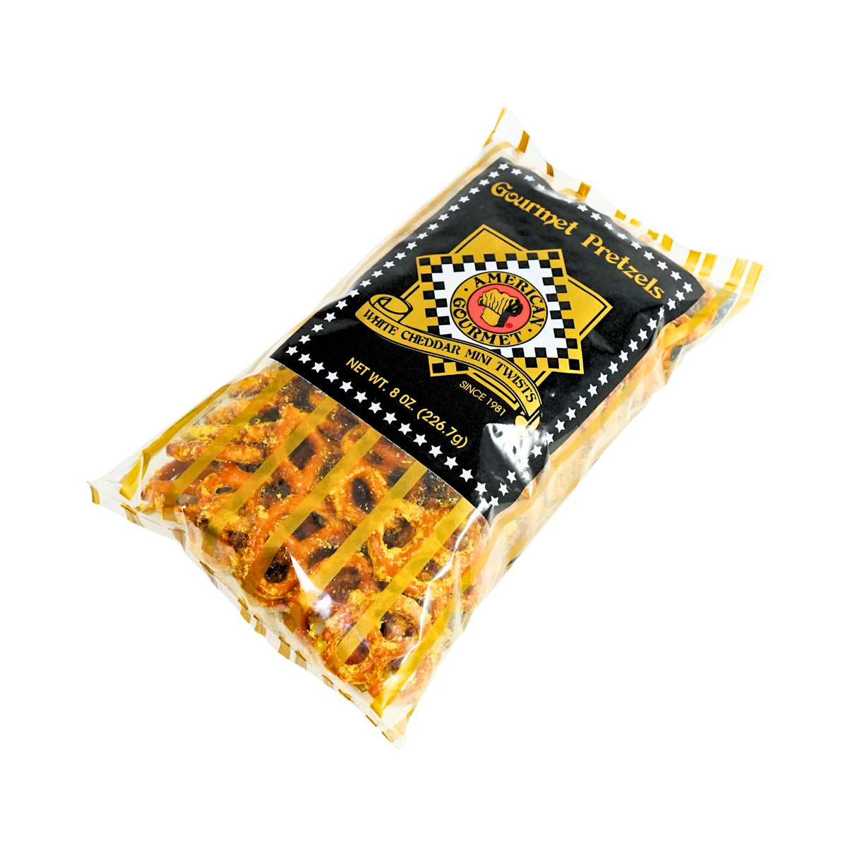 American Gourmet White Cheddar Cheese Mini Twists 8oz