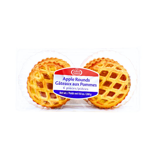Holland Patisserie Apple Rounds 6 ct 9.8 oz