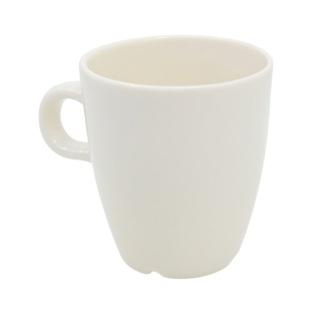 Douwe Egberts White With Red DE Stamp Coffee Mug Small Size