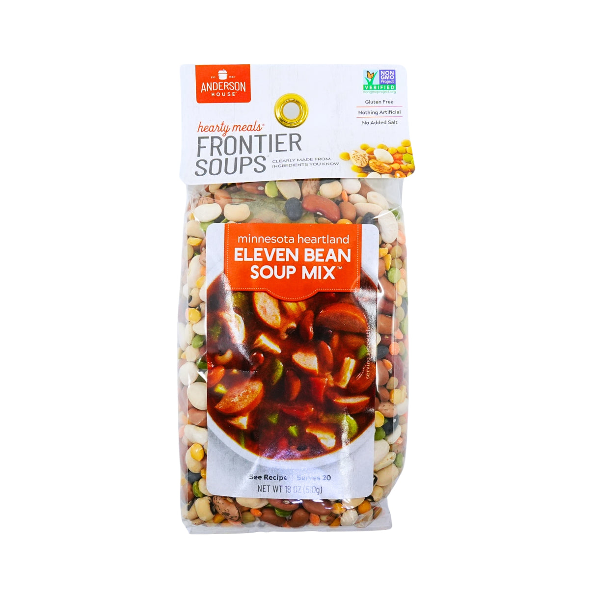 Frontier Soups Minnesota Heartland 11 Bean Soup Mix Serves 20