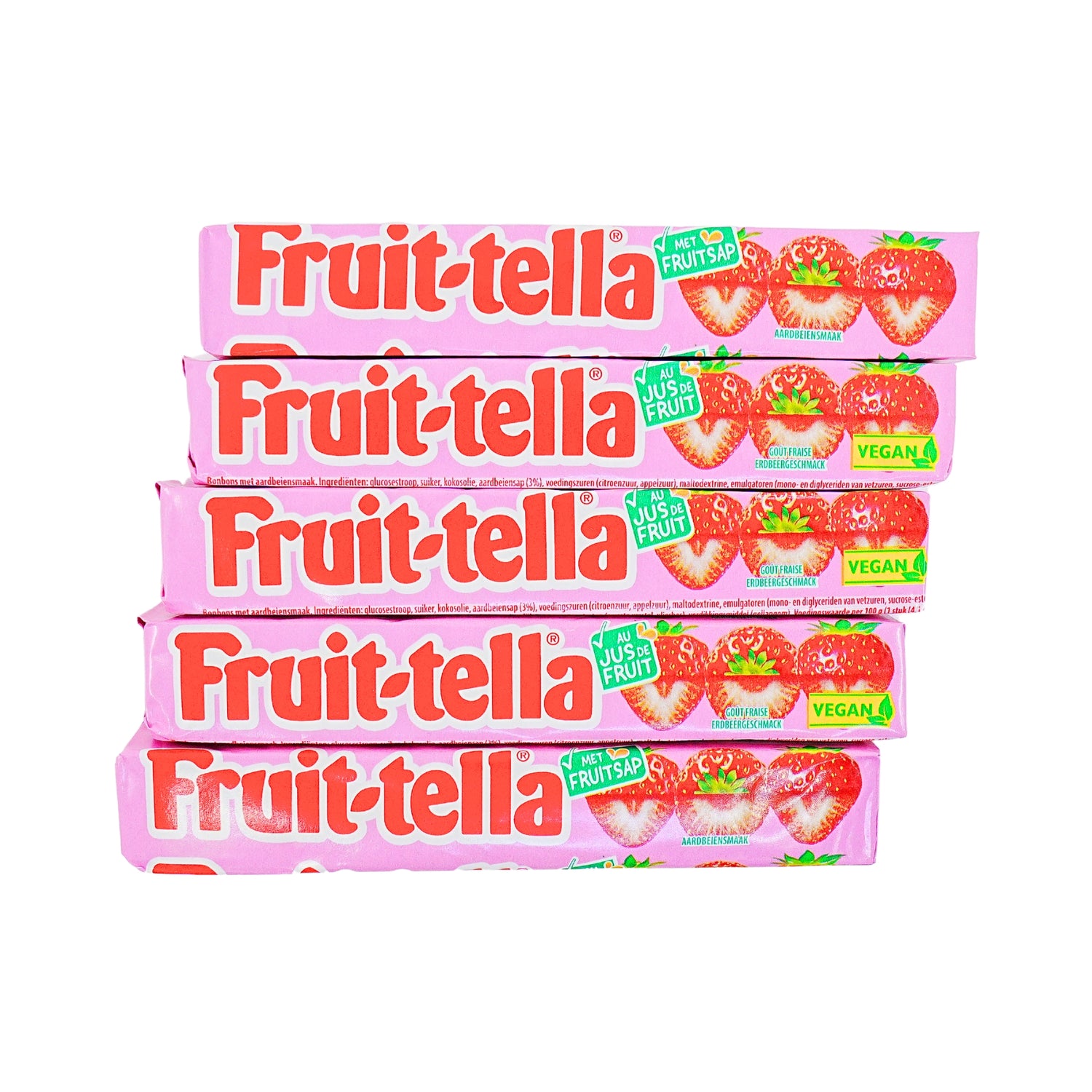 Fruittella Strawberry 5 roll pack