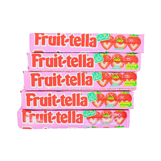Fruittella Strawberry 5 roll pack