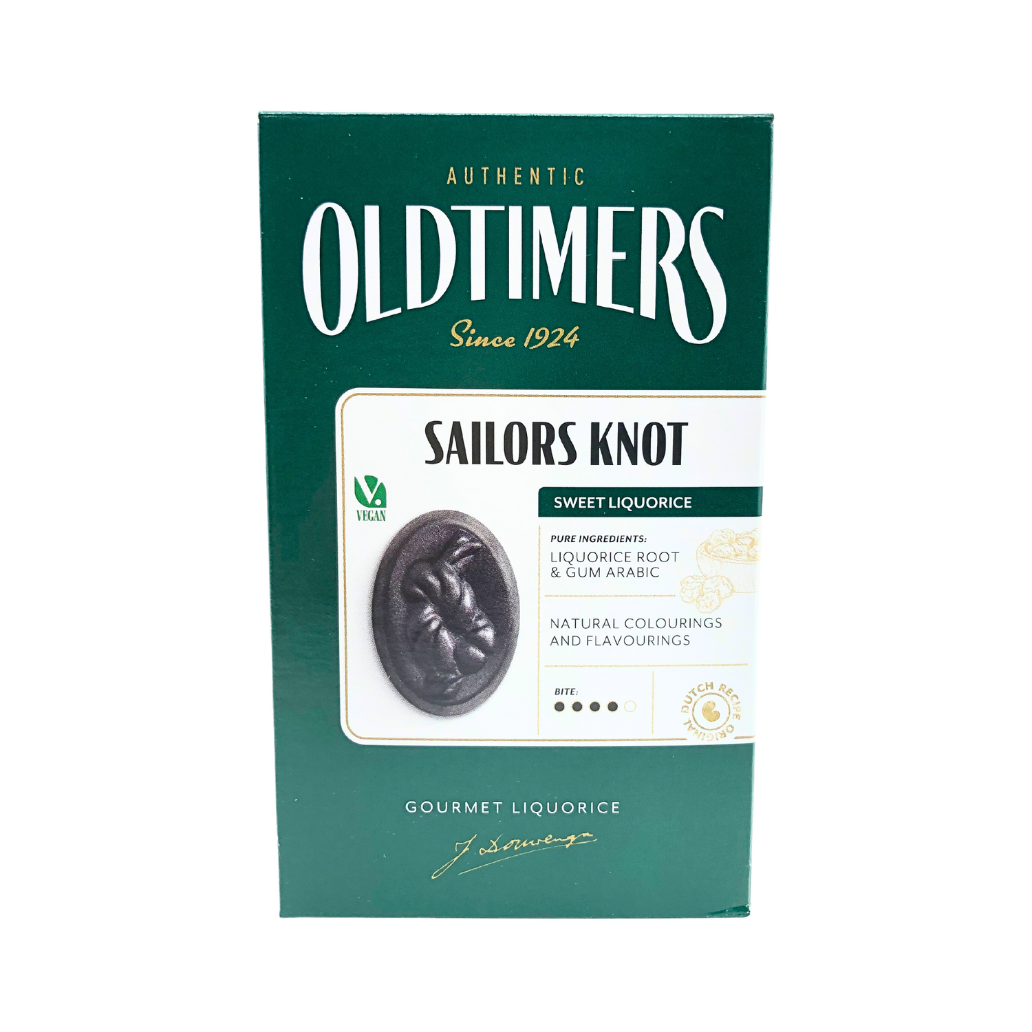 Old Timers Sailors  Sweet Knots Licorice 7.9 oz Green Box