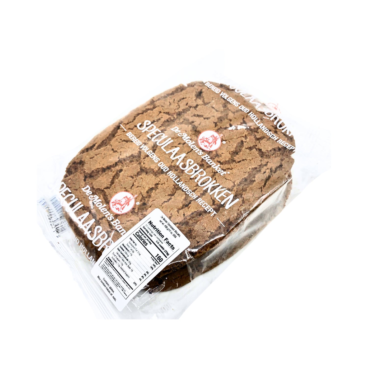 Demolen Speculaas Brokken ( Slabs) 13.2 oz cello pack