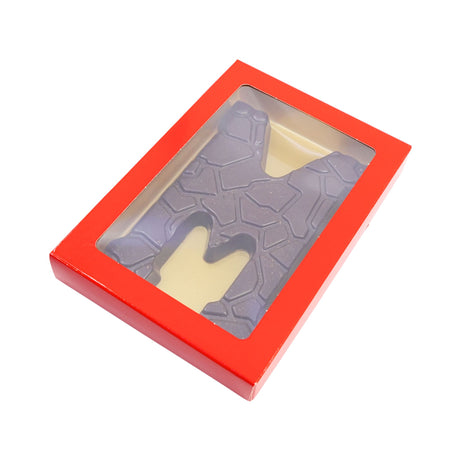 Lagosse 7 oz Extra Large Letter M Dark Chocolate