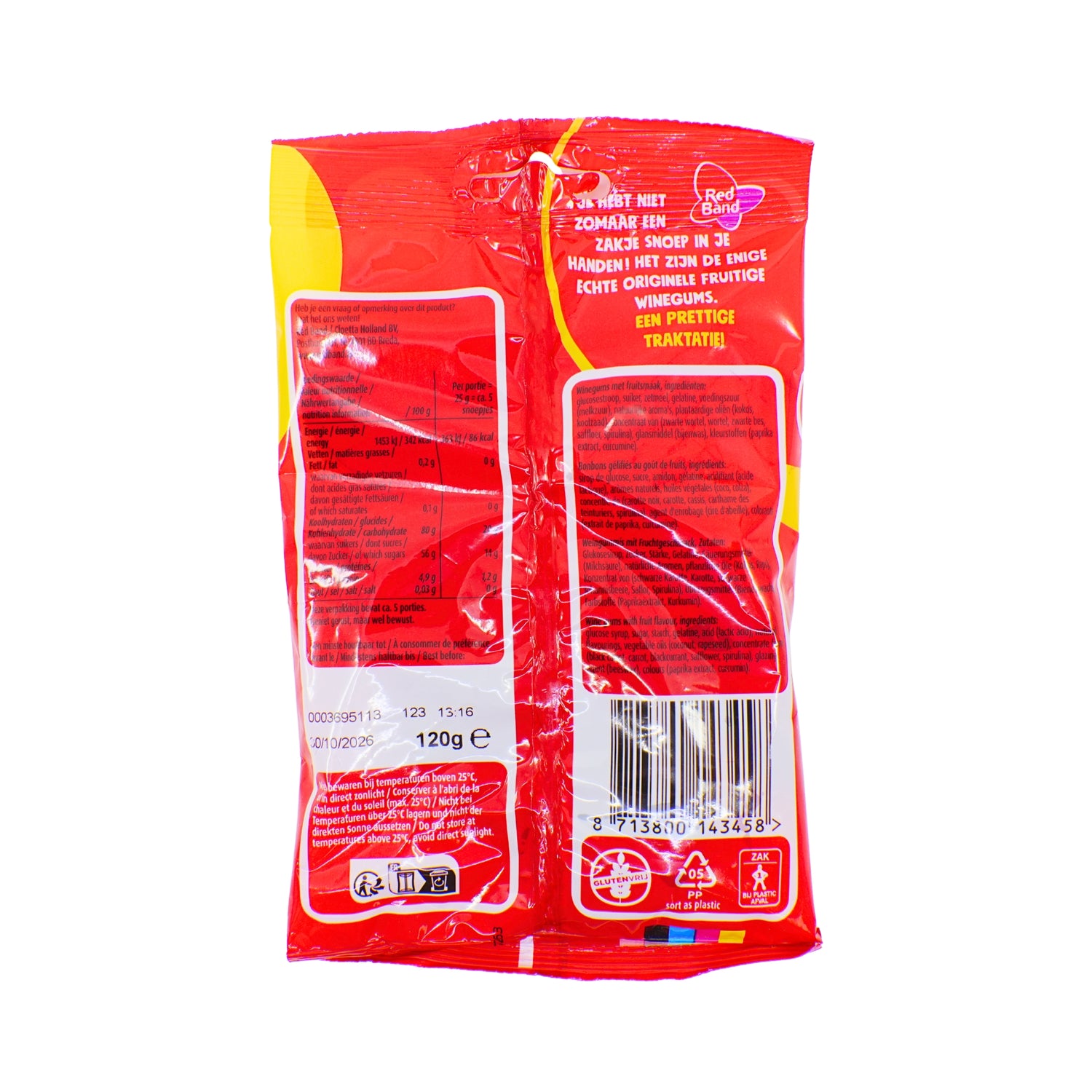 Red Band Winegums 4.2 ounce