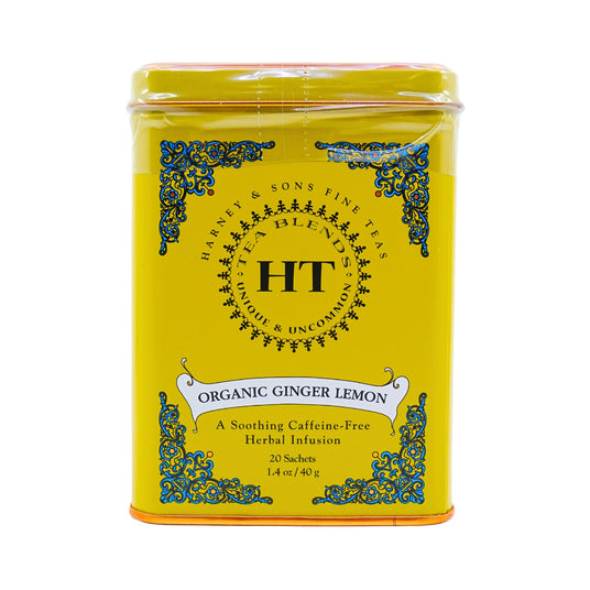 Harney & Sons Ginger Lemon Tea Sachets Tin