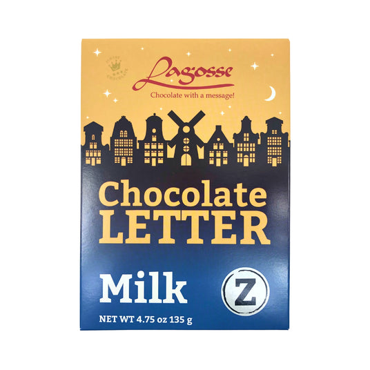 Lagosse Large Milk Z Chocolate Letter 4.7oz