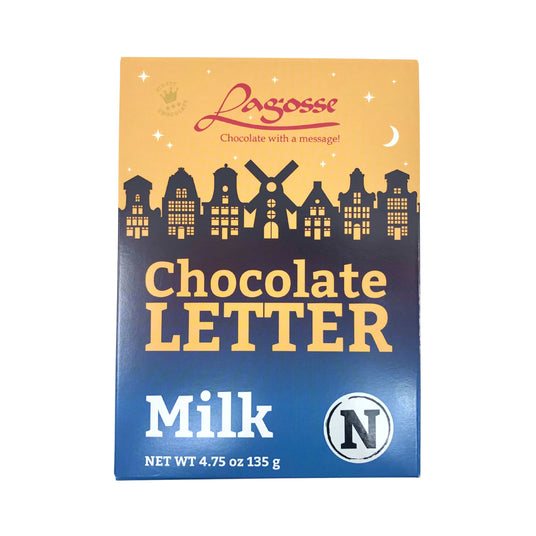 Lagosse Large Milk N Chocolate Letter 4.7oz