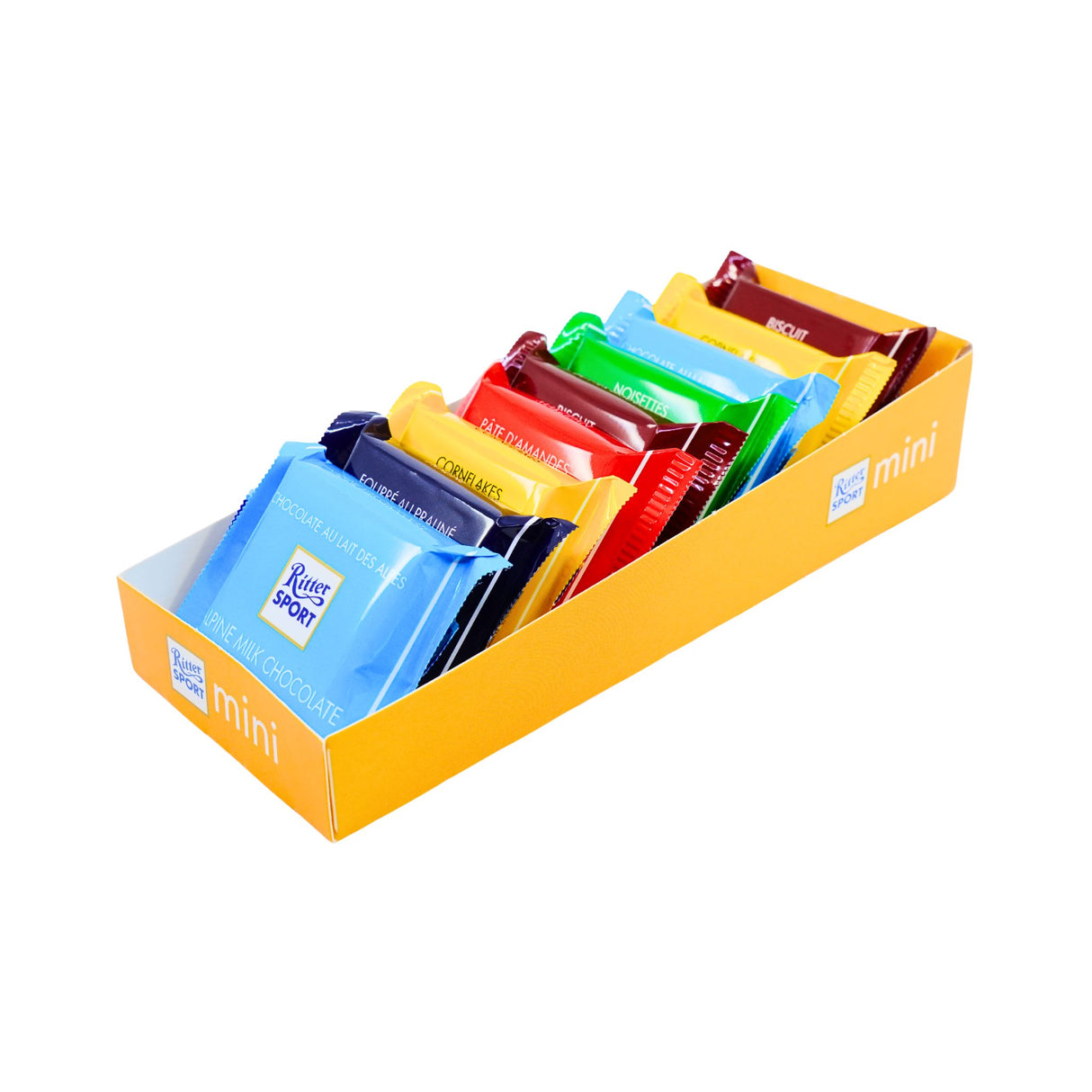 Ritter Sport Mini Chocolate Bar 9 Piece Mix Pack