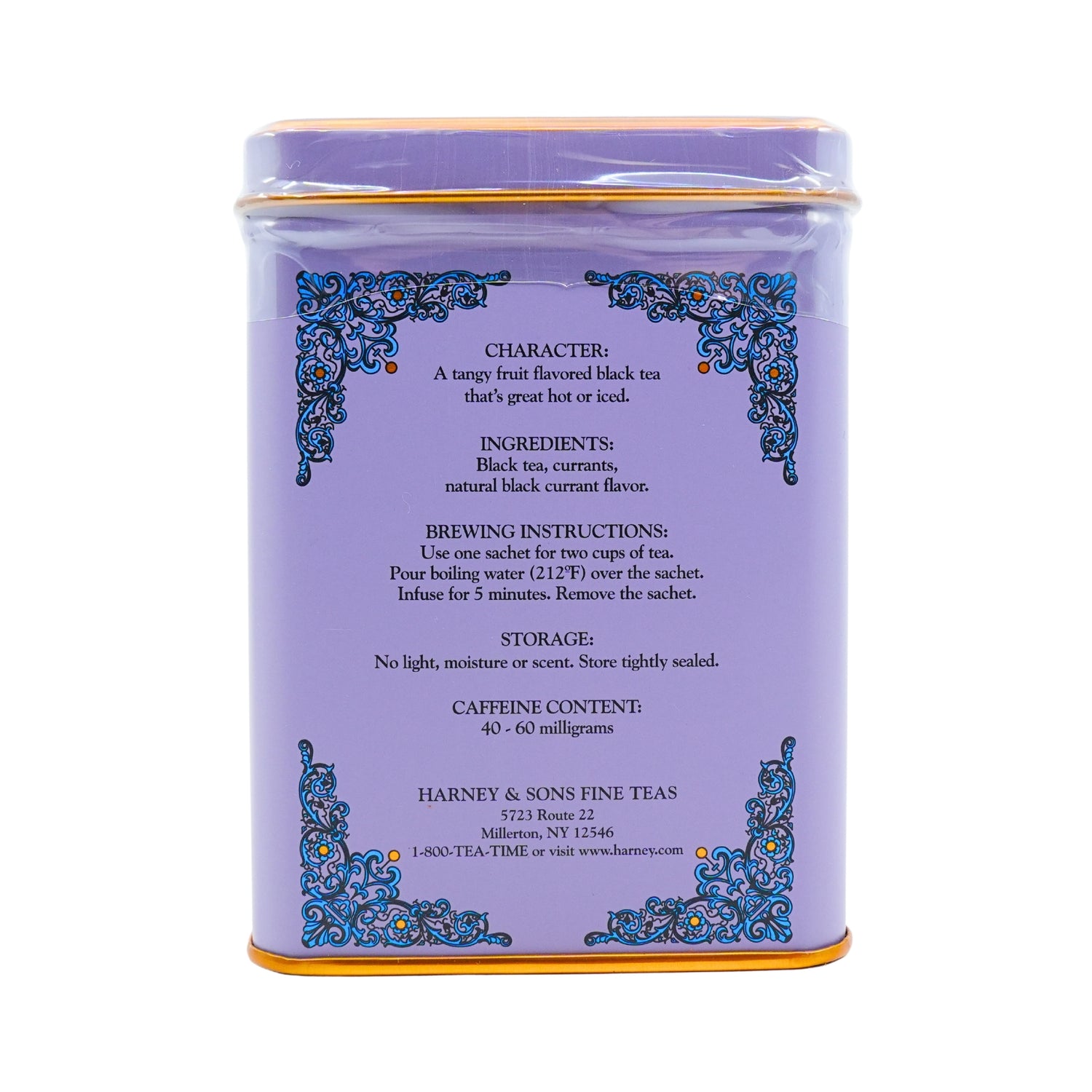 Harney & Sons Black Currant Tea Tin