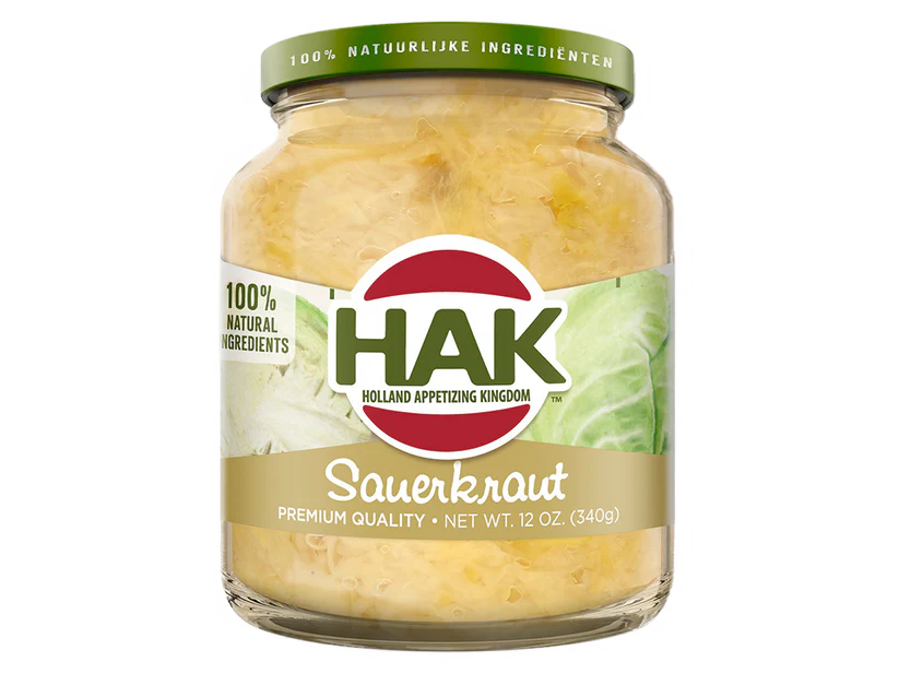 Hak Sauerkraut  11.9 oz 370 ml jar