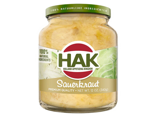 Hak Sauerkraut  11.9 oz 370 ml jar
