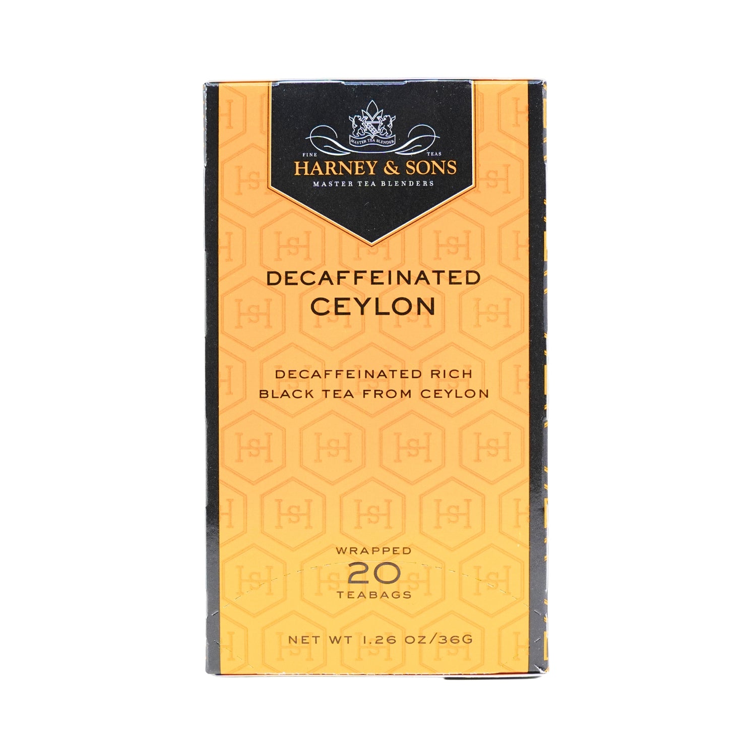 Harney & Sons Decaf Ceylon Tea 20 Ct Box