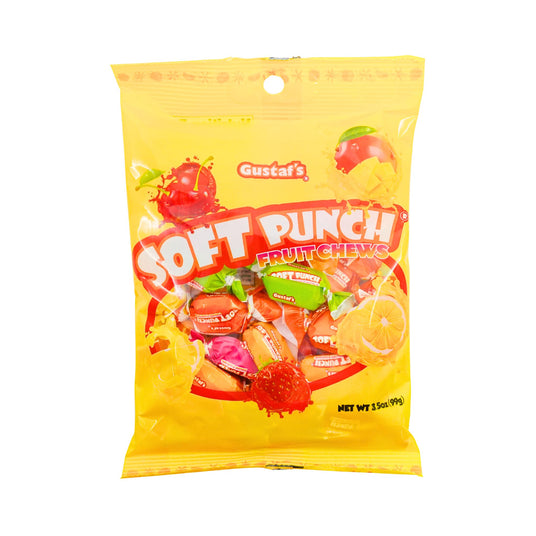 Gustaf's Assorted Soft Punch Chews 3.5 oz bag