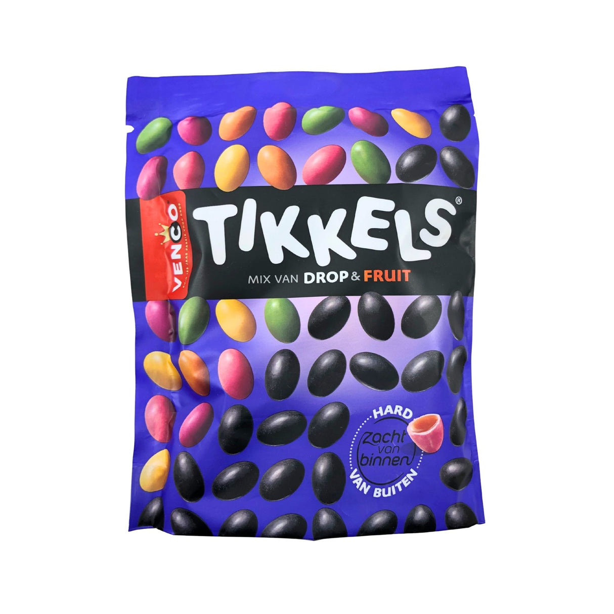 Venco Tikkels Licorice and Fruit 8.3 oz Bag