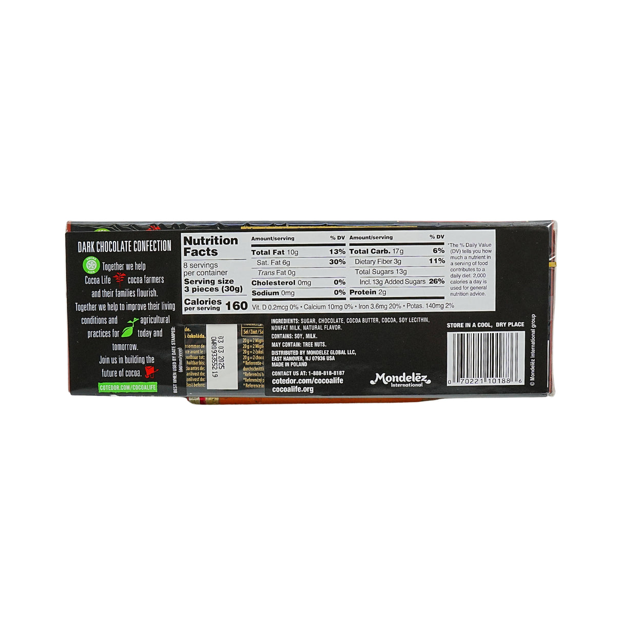 Cote D Or Dark Chocolate Mignonettes 8.46 oz