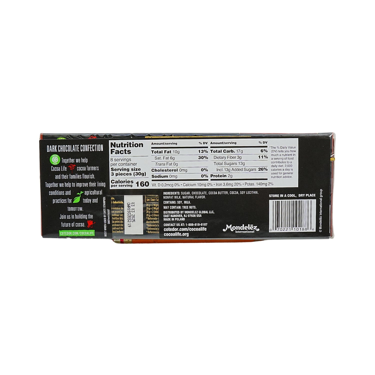 Cote D Or Dark Chocolate Mignonettes 8.46 oz