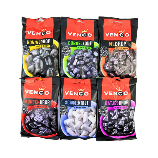 Venco Licorice Bundle Six 4.2 Ounce Bags