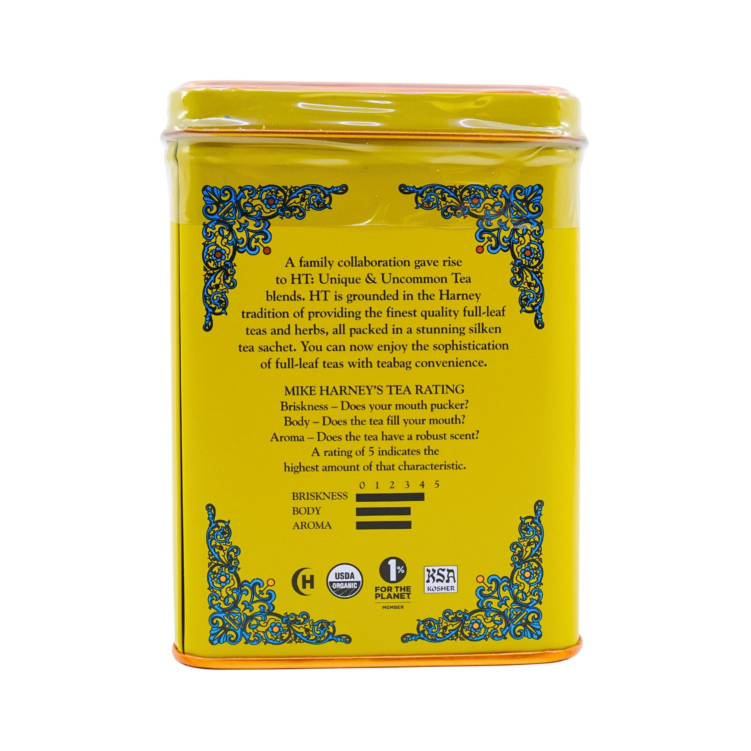 Harney & Sons Ginger  Lemon Tea Sachets 20 ct Tin
