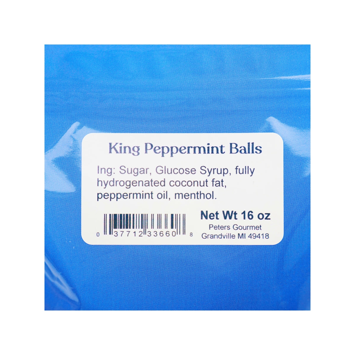 Dutch Hutch King Peppermint Balls 16oz bag